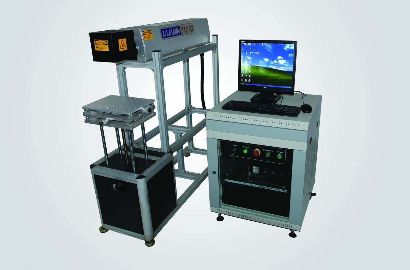 Practical characteristics of laser marking machine